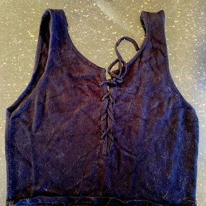 Black Forever 21 Crop Top